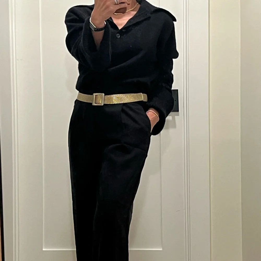 Cache vintage gold watchband chain belt - Picture 3 of 10